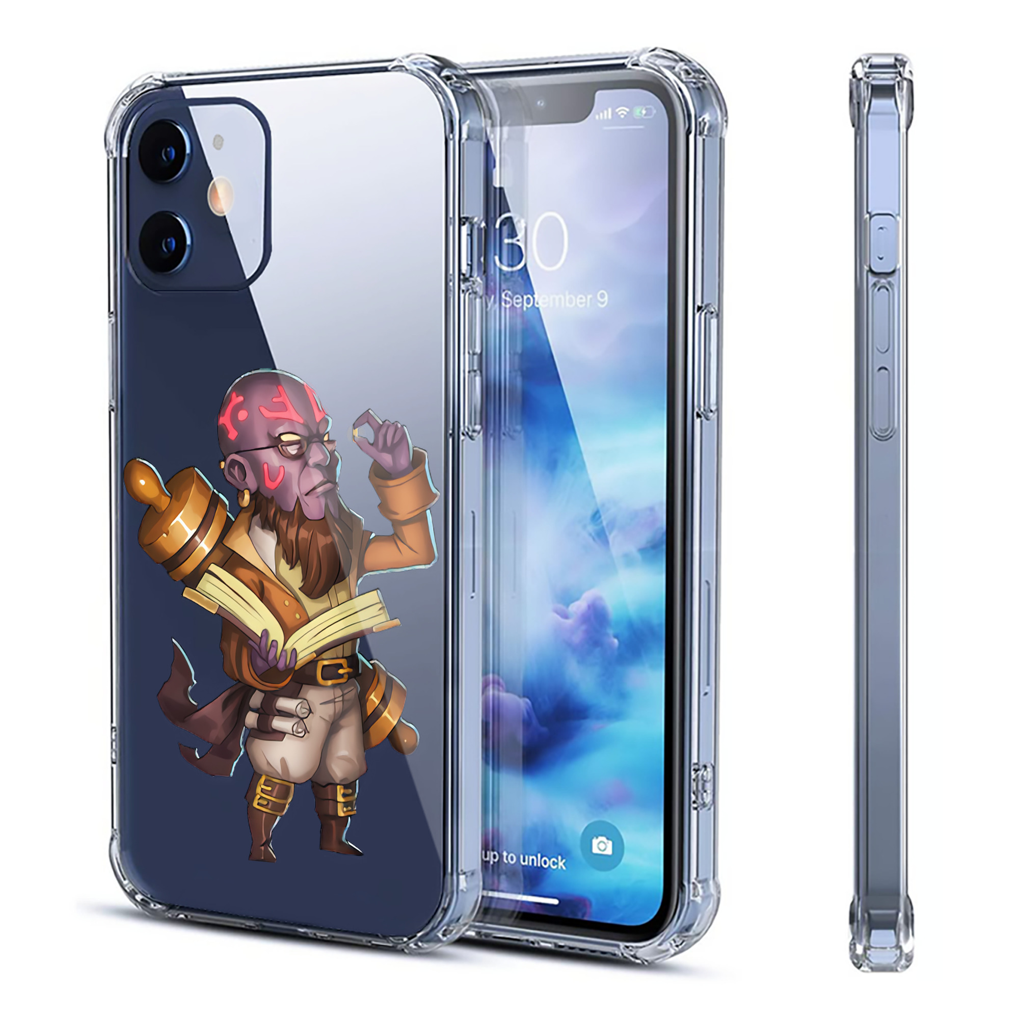 （画像用） リーグ・オブ・レジェンド League of Legends LOL 【iPhone 12シリーズ対応】透明スマホケース（クリアソフトケース）